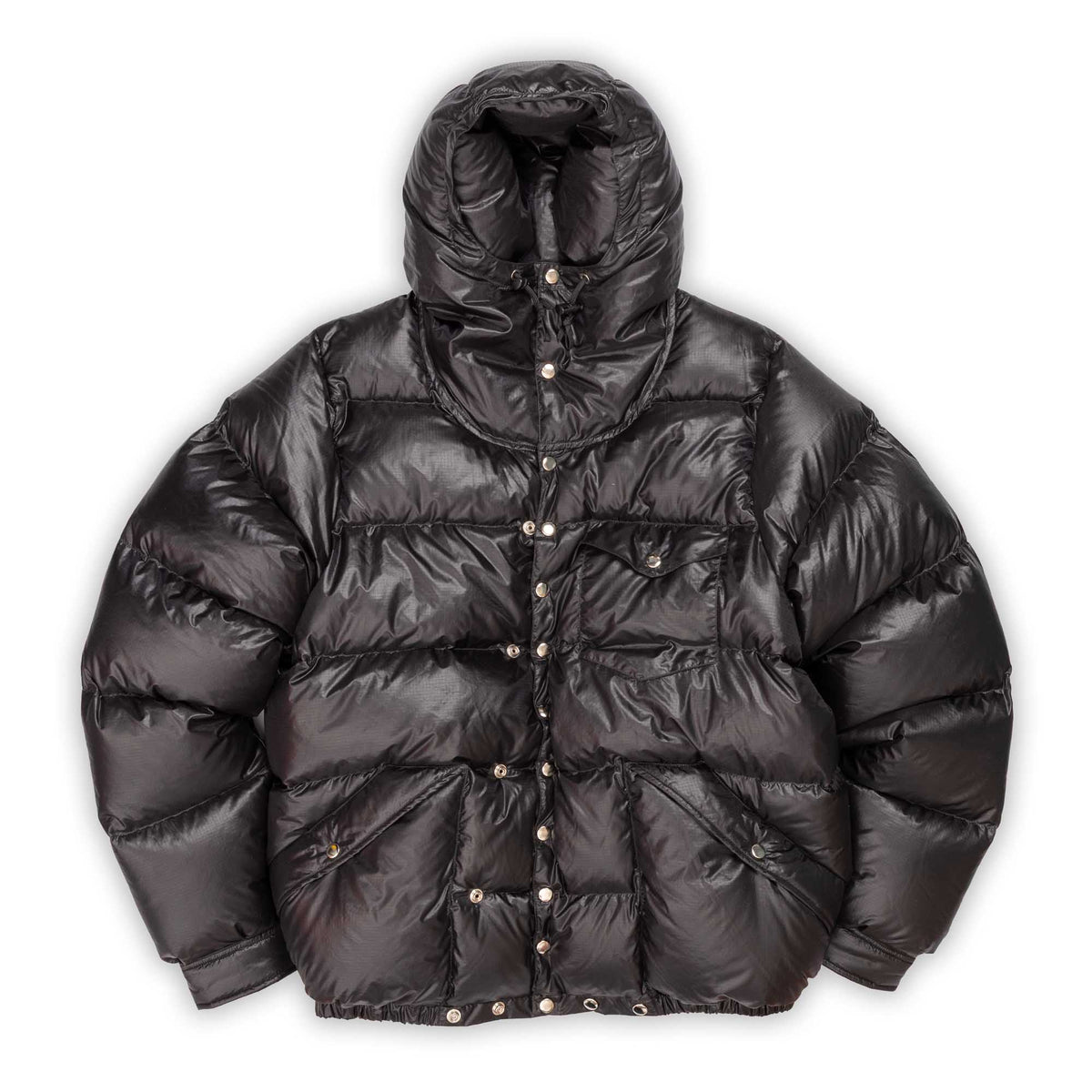 Kluane Mountaineering Snap Parka Black-Down Jacket-Clutch Cafe