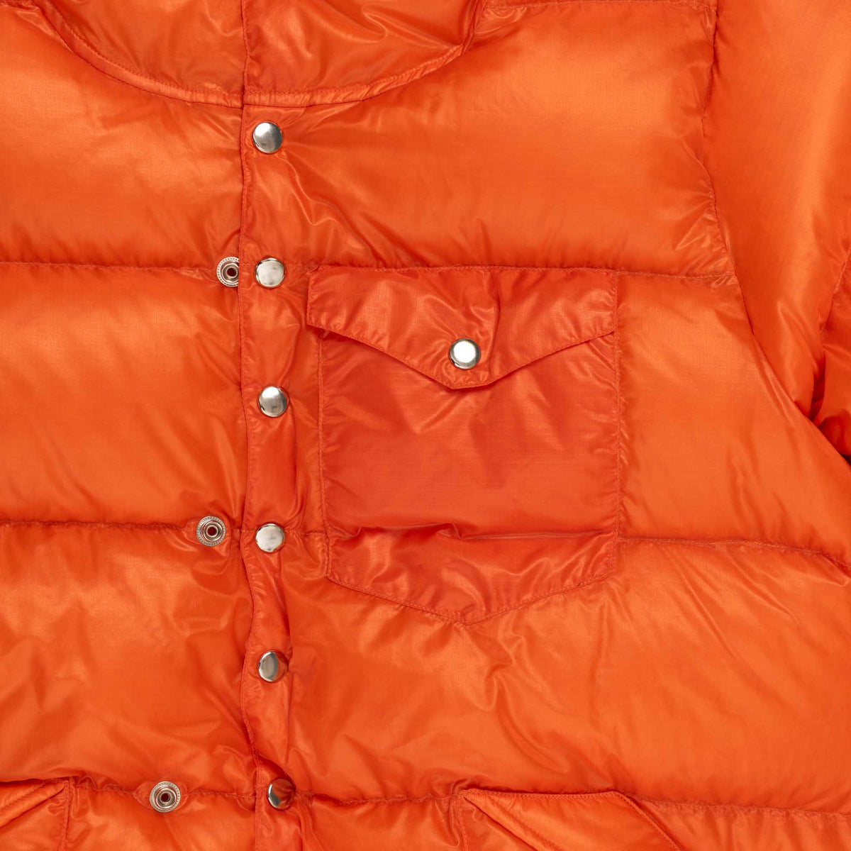 Kluane Mountaineering Snap Parka Orange-Down Jacket-Clutch Cafe