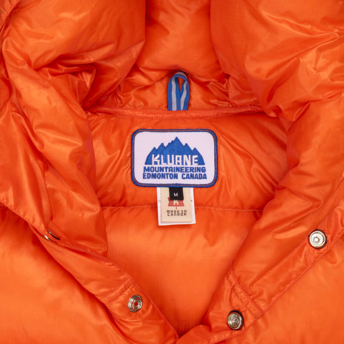 Kluane Mountaineering Snap Parka Orange-Down Jacket-Clutch Cafe