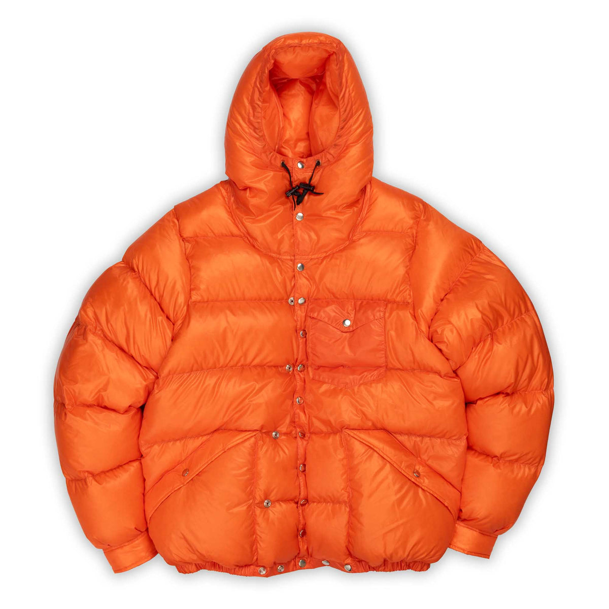 Kluane Mountaineering Snap Parka Orange-Down Jacket-Clutch Cafe