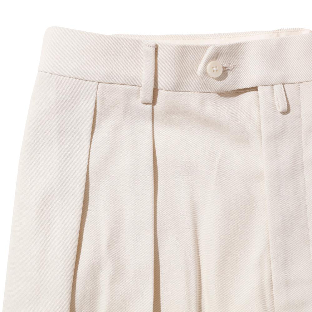 NEAT 3PLY Organic Katsuragi Standard Type 1 Ivory-Trousers-Clutch Cafe