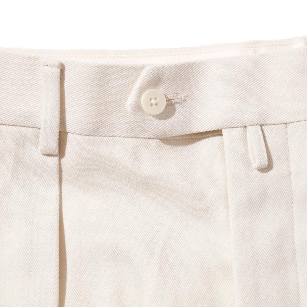 NEAT 3PLY Organic Katsuragi Standard Type 1 Ivory-Trousers-Clutch Cafe