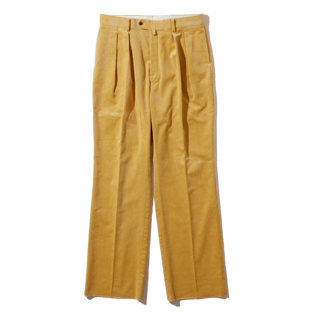 NEAT 8W Heavy Corduroy Wide Type 1 Mustard-Trousers-Clutch Cafe