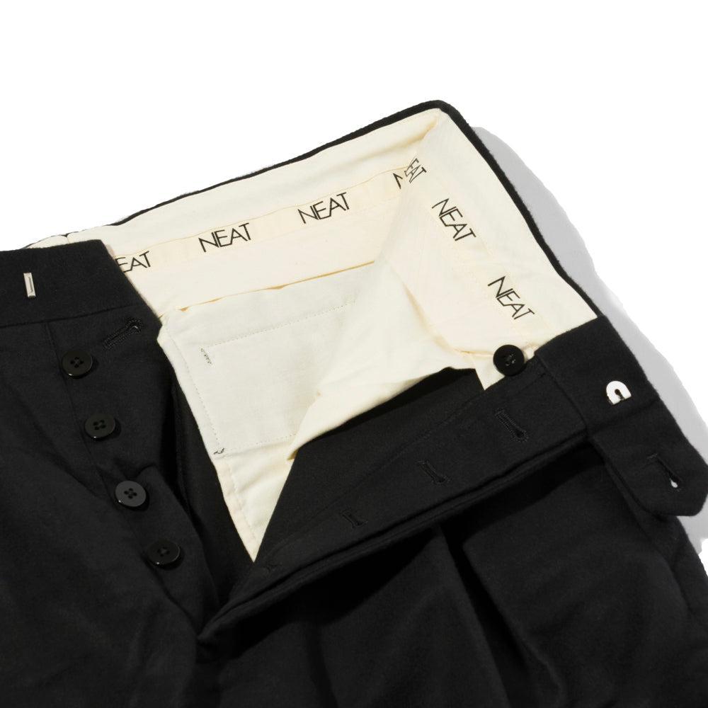 NEAT Luxury Moleskin 'Standard' Trousers Navy-Trousers-Clutch Cafe