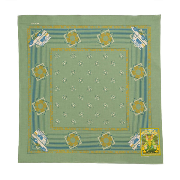 One Ear Brand Home I'll Never Be Sage Green-Bandanas-Clutch Cafe