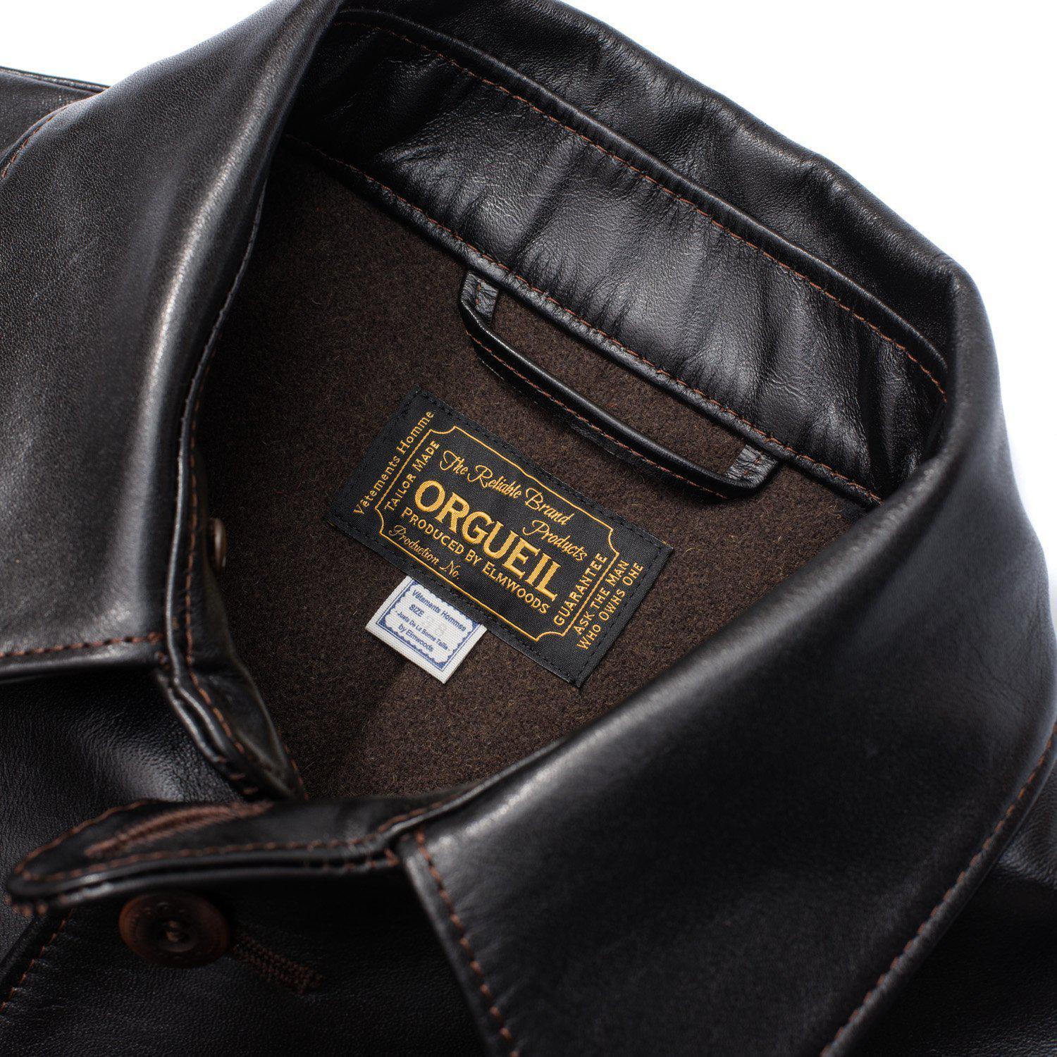 Orgueil OR-4035 Car Coat-JACKET-Clutch Cafe