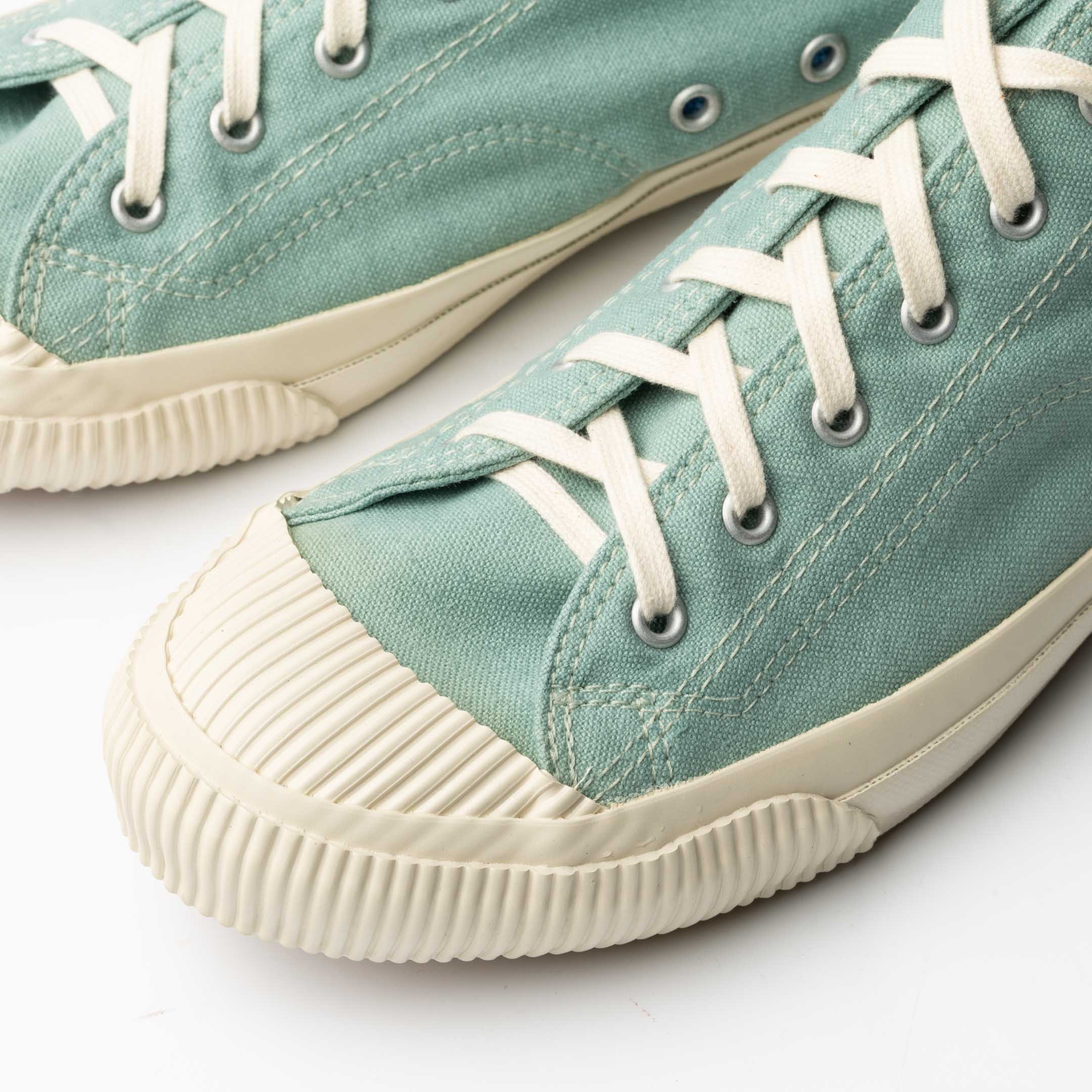 PRAS Shellcap Low Iro Sneakers Nile Blue x Off White-Sneaker-Clutch Cafe