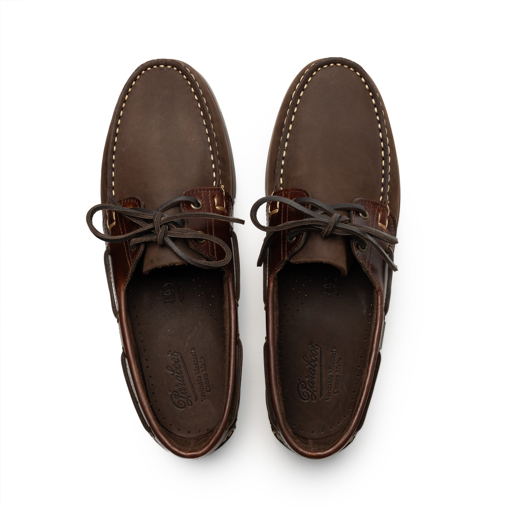 Paraboot Barth Deck Shoe Marron-Gringo/America-Shoes-Clutch Cafe