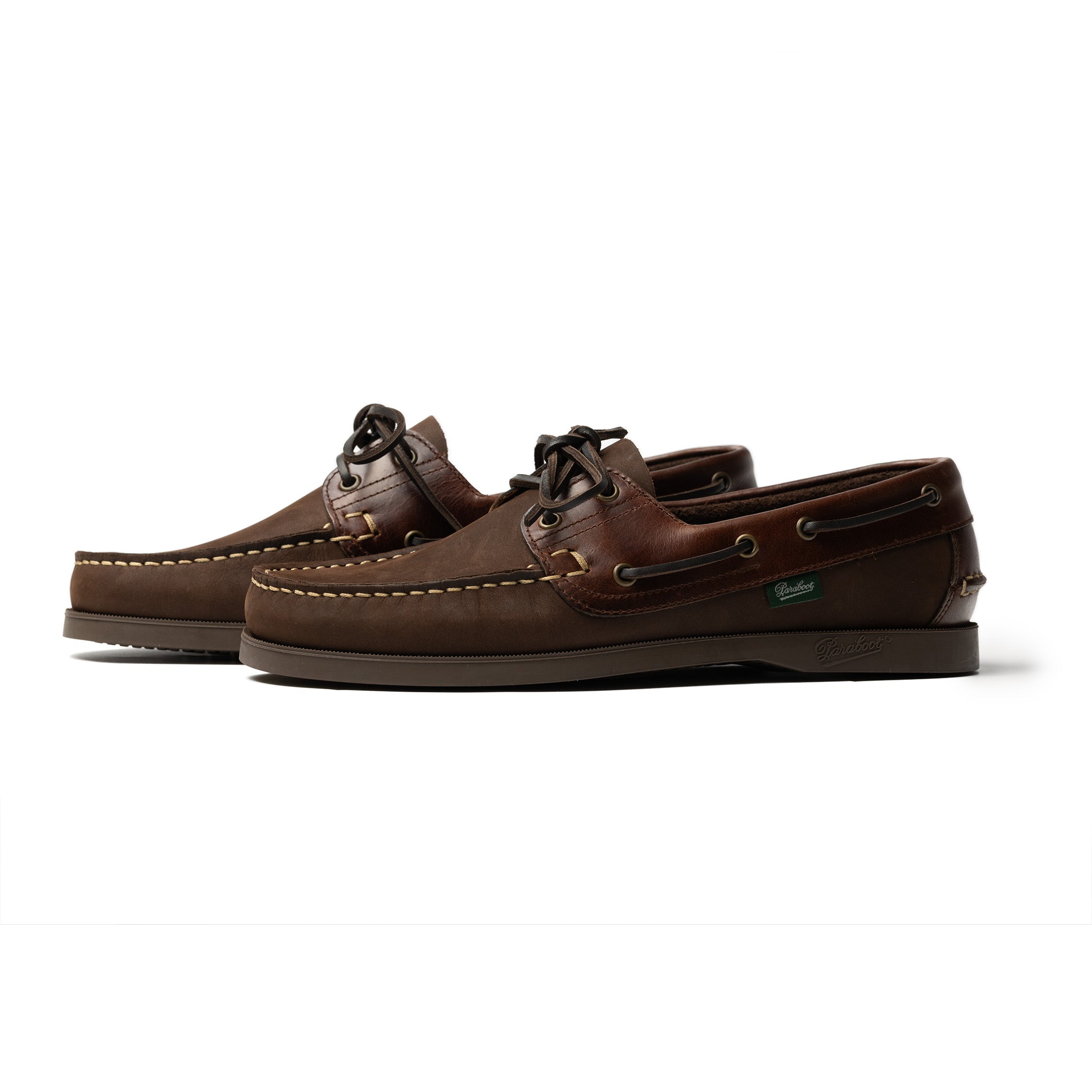 Paraboot Barth Deck Shoe Marron-Gringo/America-Shoes-Clutch Cafe