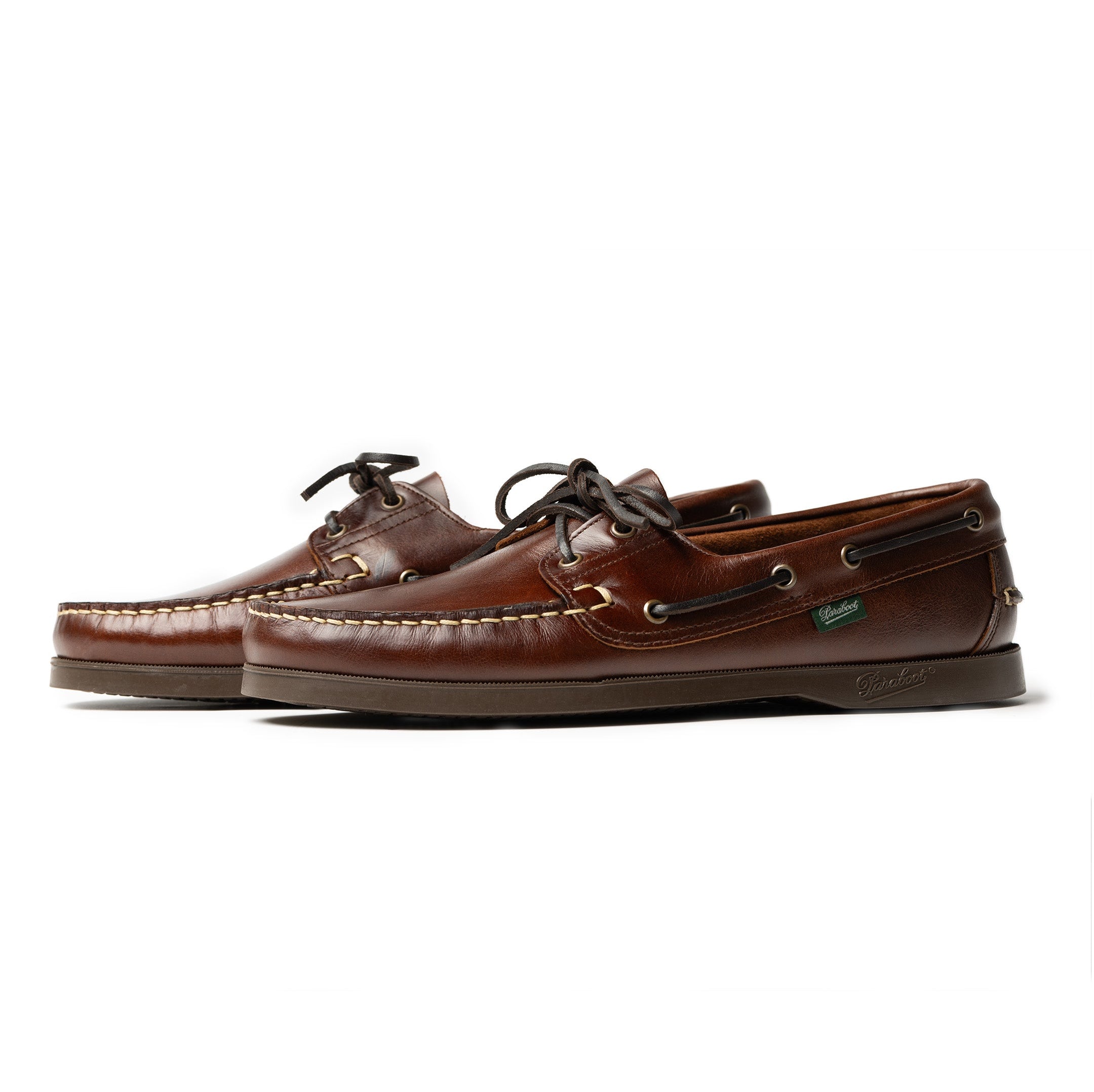 Paraboot Barth Deck Shoe Marron/America-Shoes-Clutch Cafe