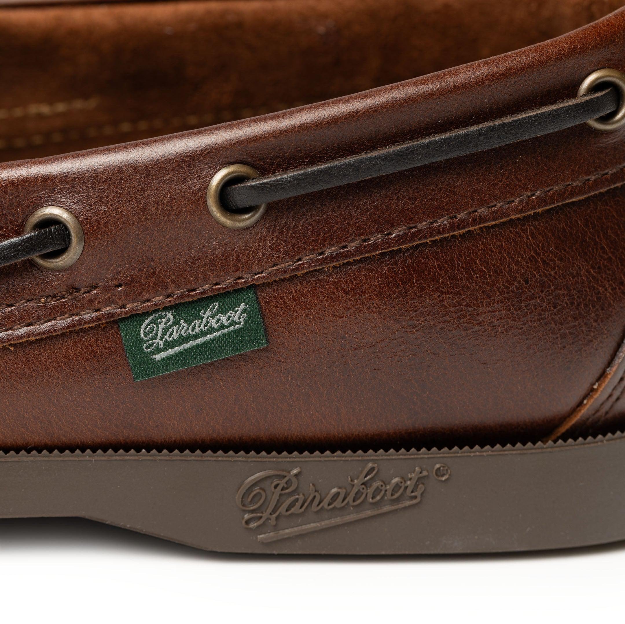 Paraboot Barth Deck Shoe Marron/America-Shoes-Clutch Cafe