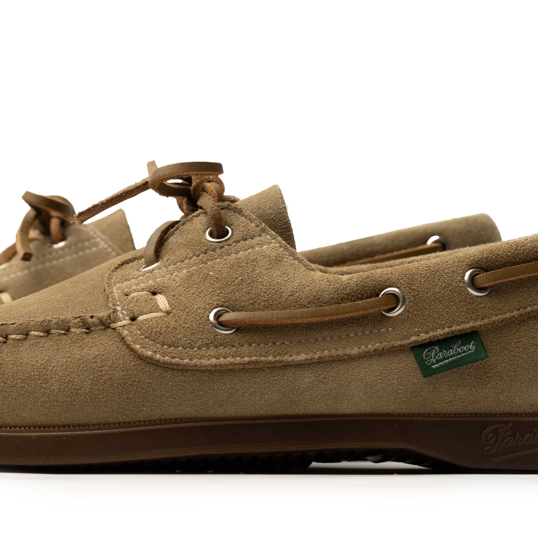 Paraboot Barth Deck Shoe Miel Vel Sand-Shoes-Clutch Cafe