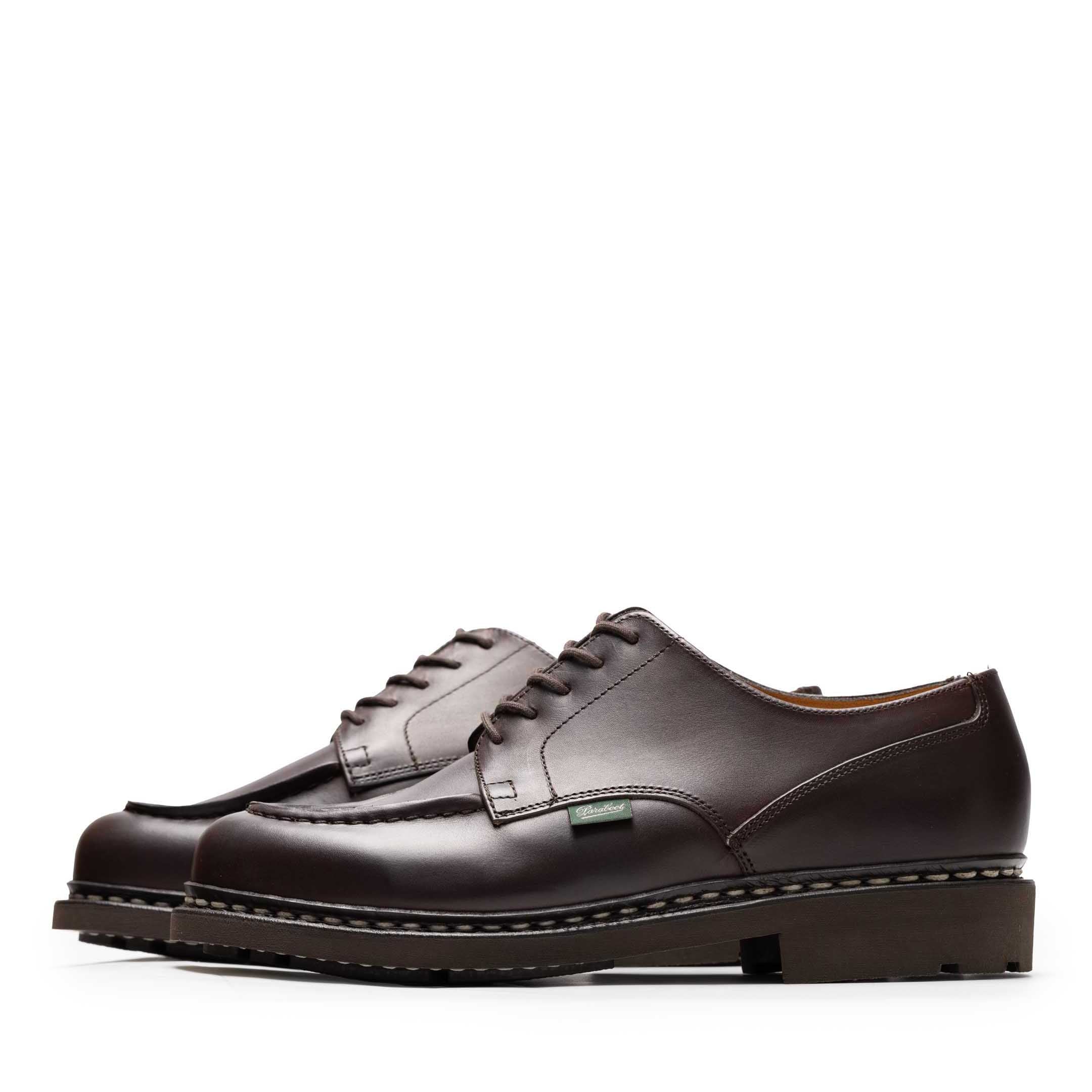 Paraboot Chambord Tex Marron Lis Cafe-Shoes-Clutch Cafe