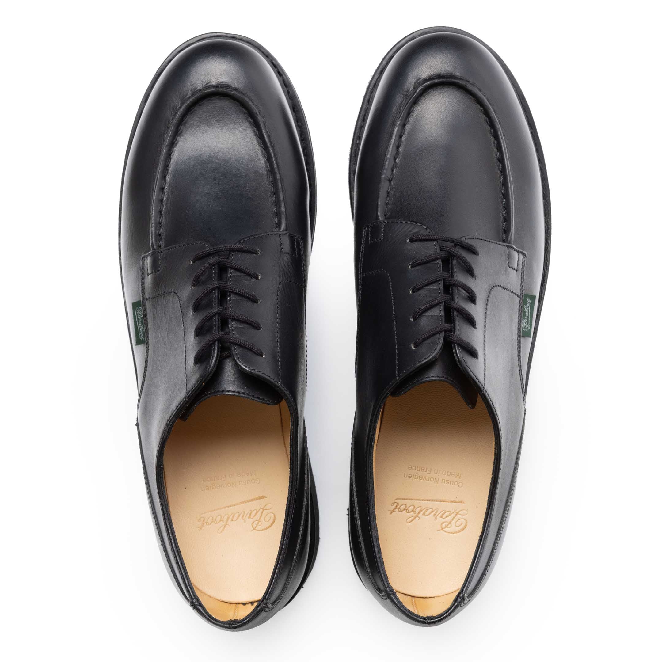 Paraboot Chambord Tex Noire-Lis Noir-Shoes-Clutch Cafe