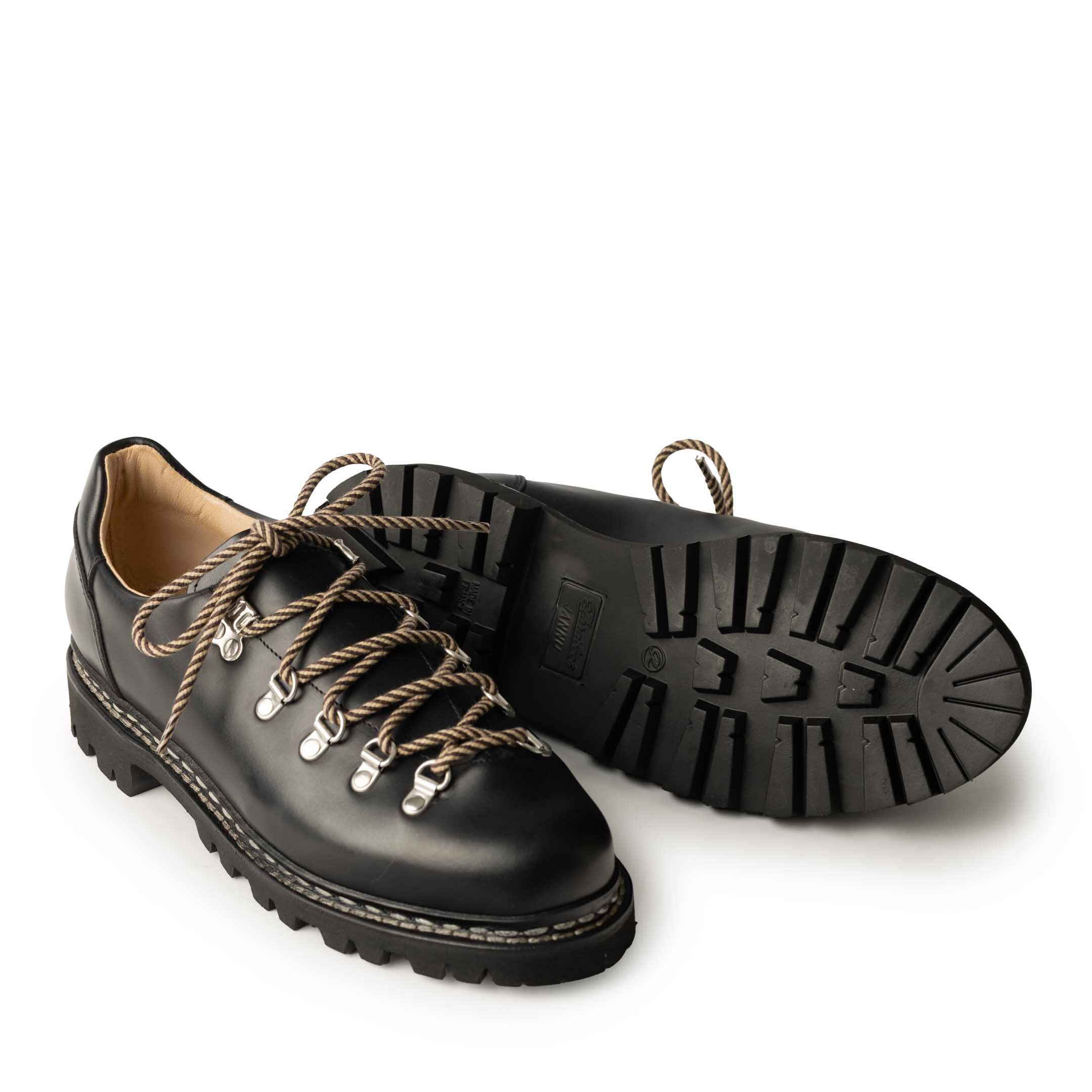 Paraboot Clusaz Jannu Noire Lis Noir-Shoe-Clutch Cafe