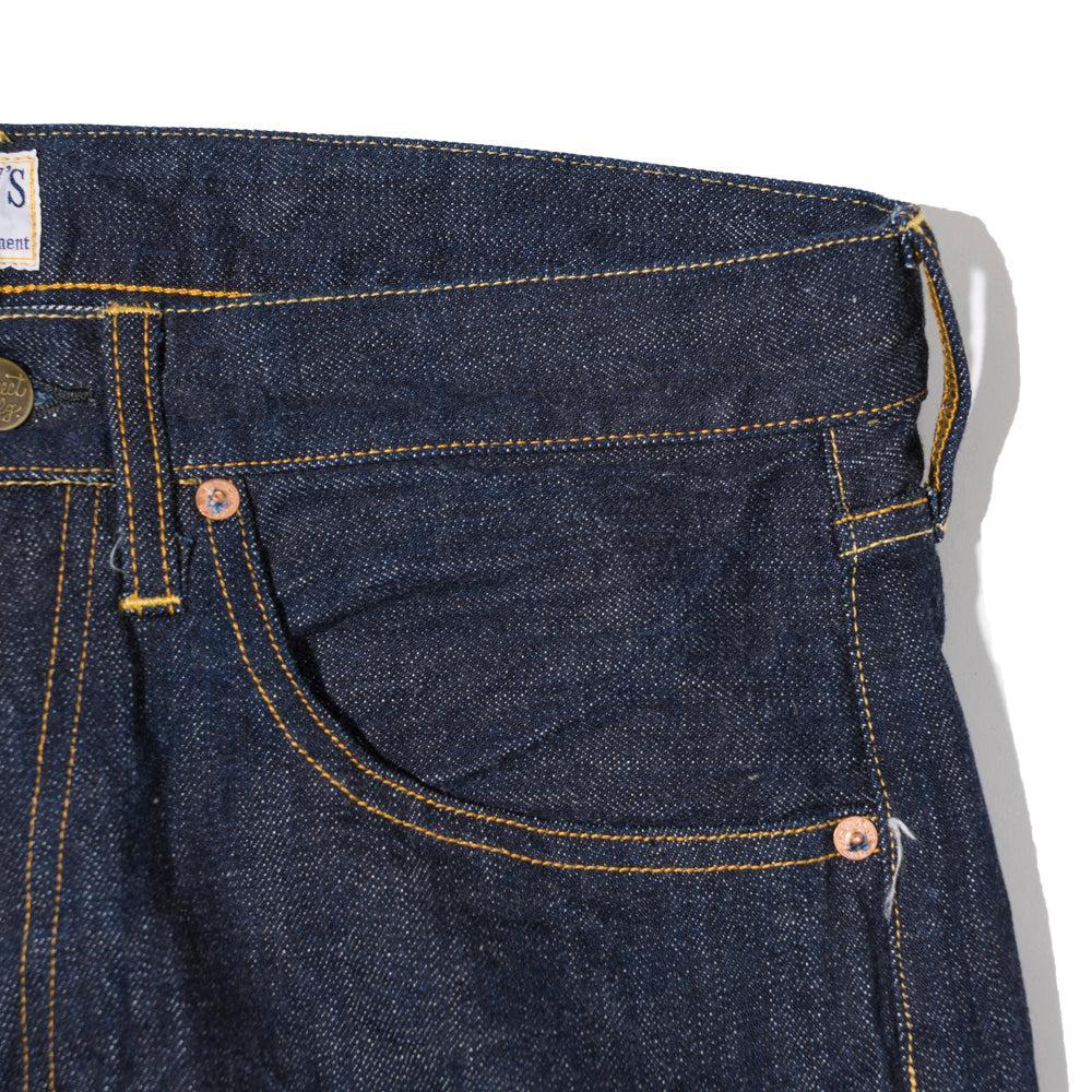 Pherrow's 26S-427P 13.75 oz Denim Jean-Jean-Clutch Cafe-selvage denim-selfedge denim