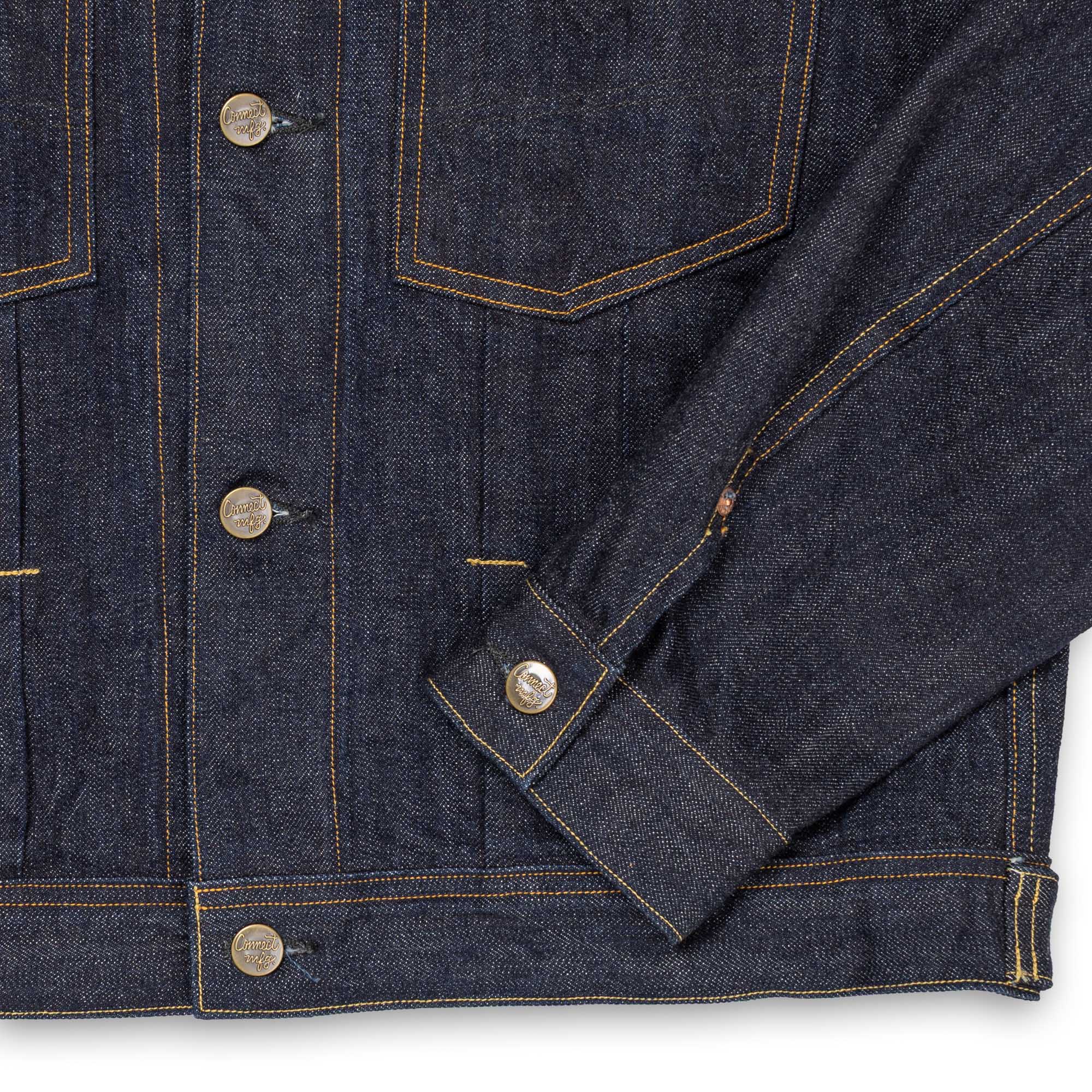 Pherrow's 427J Denim Jacket Indigo-Denim Jacket-Clutch Cafe