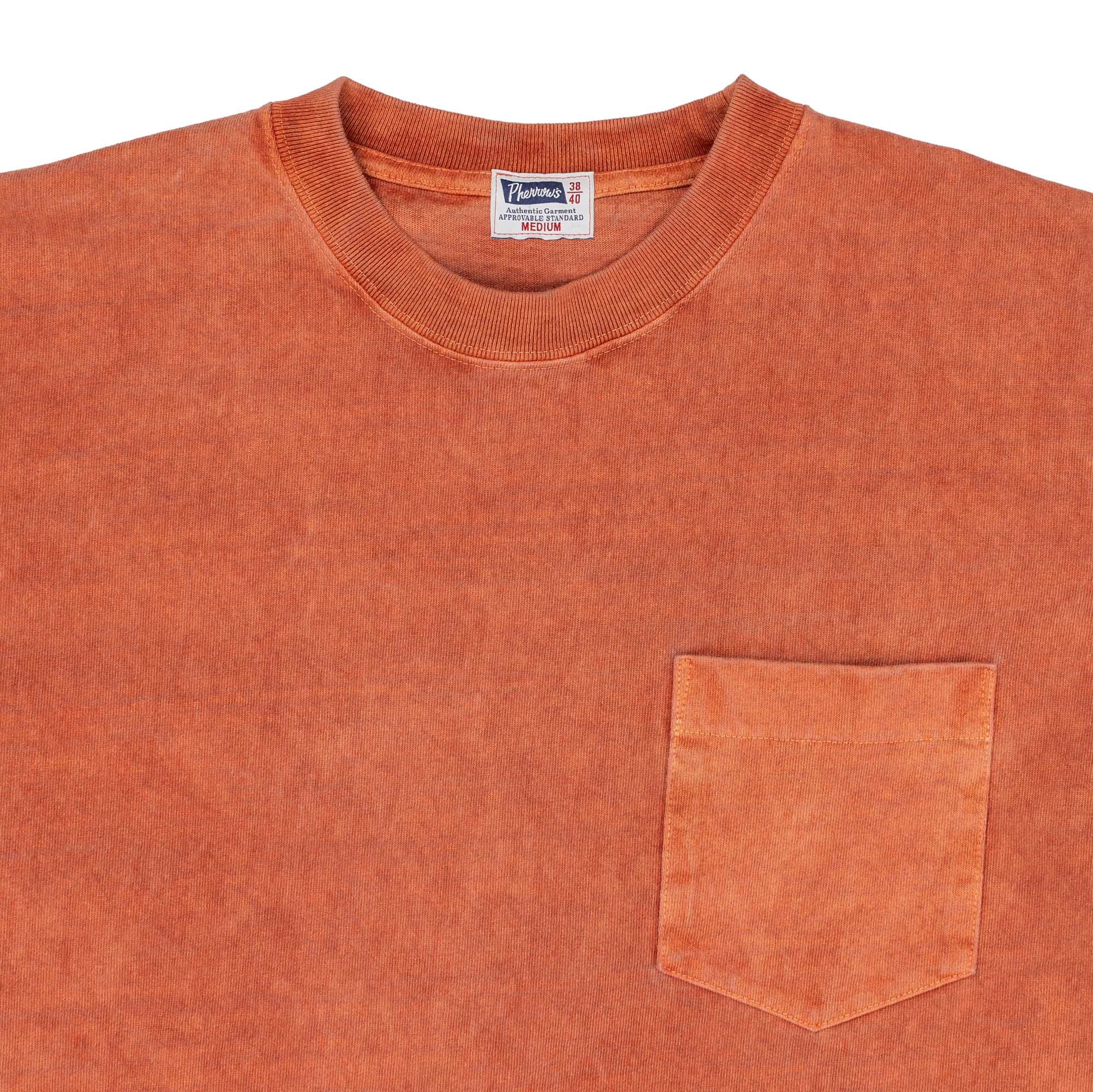 Pherrow's Heavyweight Pocket Tee Brick-T-Shirt-Clutch Cafe