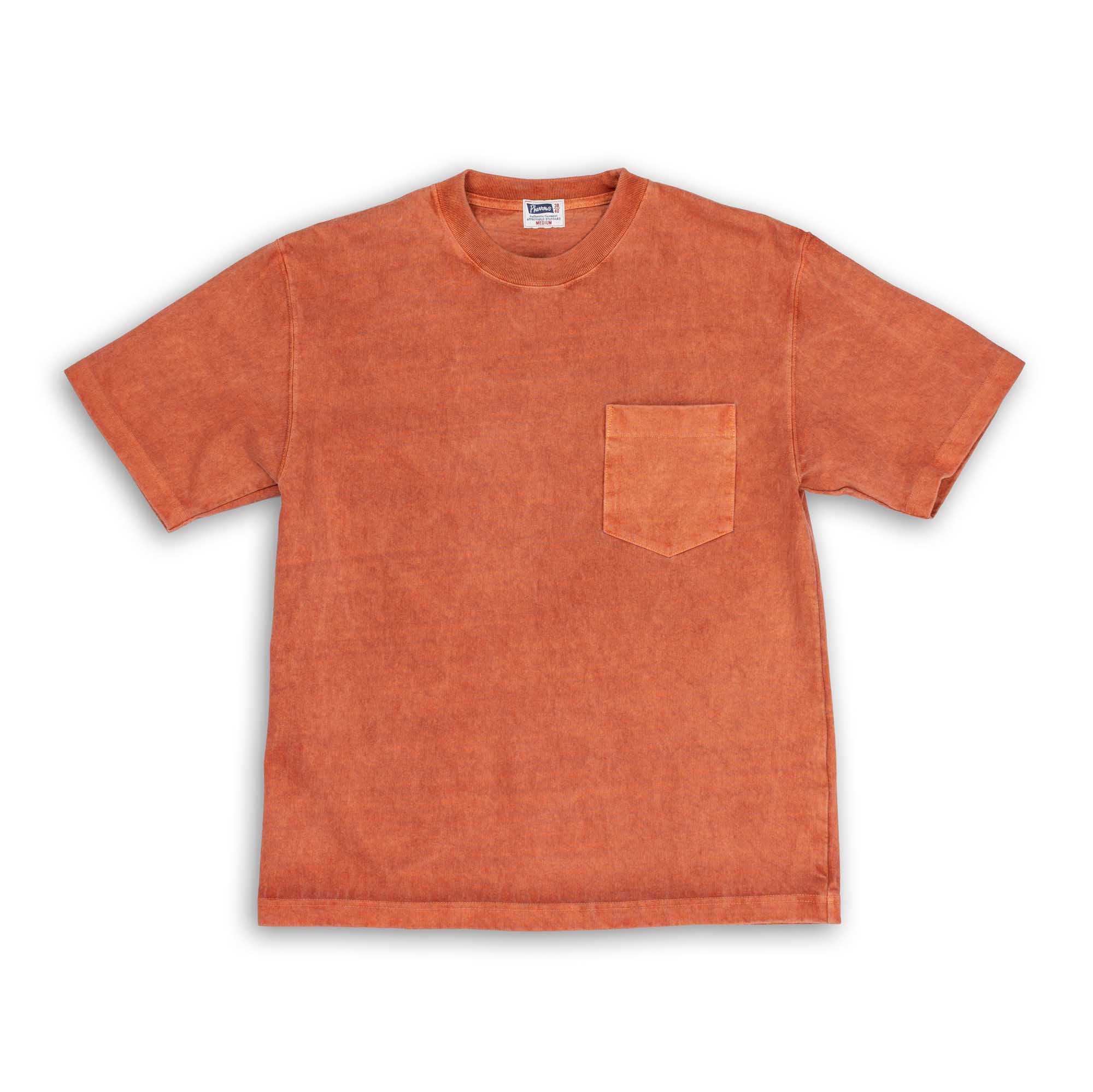 Pherrow's Heavyweight Pocket Tee Brick-T-Shirt-Clutch Cafe