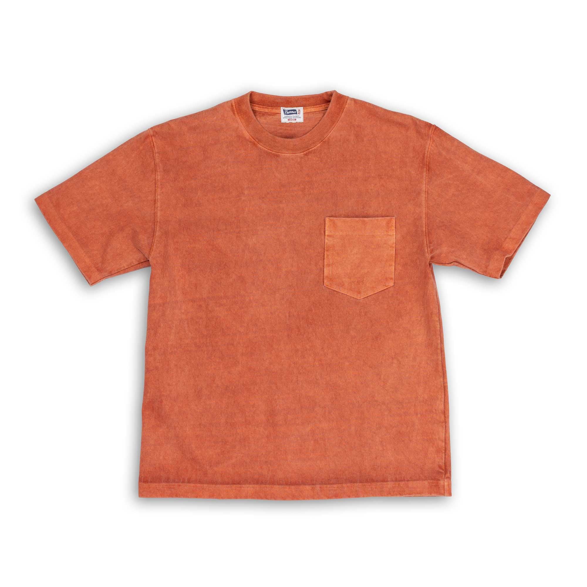 Pherrow's Heavyweight Pocket Tee Brick-T-Shirt-Clutch Cafe
