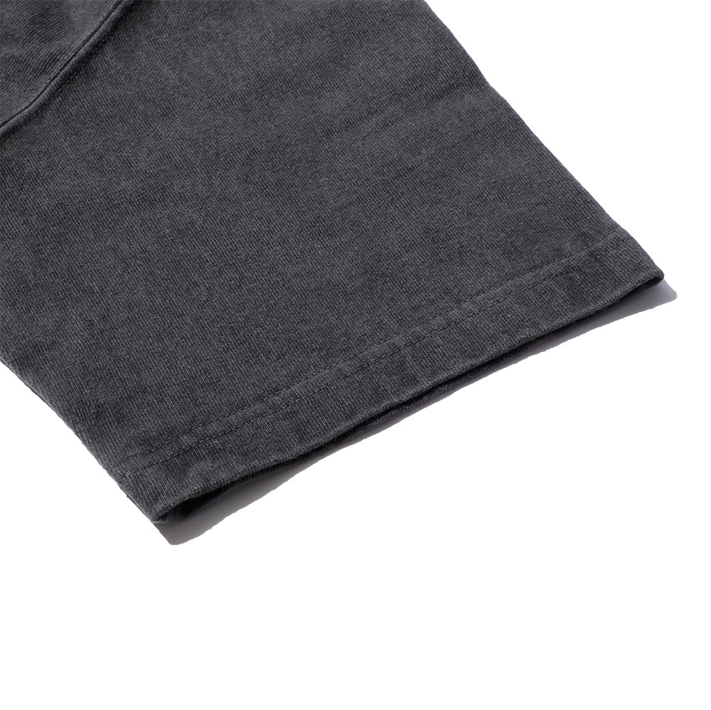 Pherrow's Heavyweight Pocket Tee Faded Black-T-Shirt-Clutch Cafe