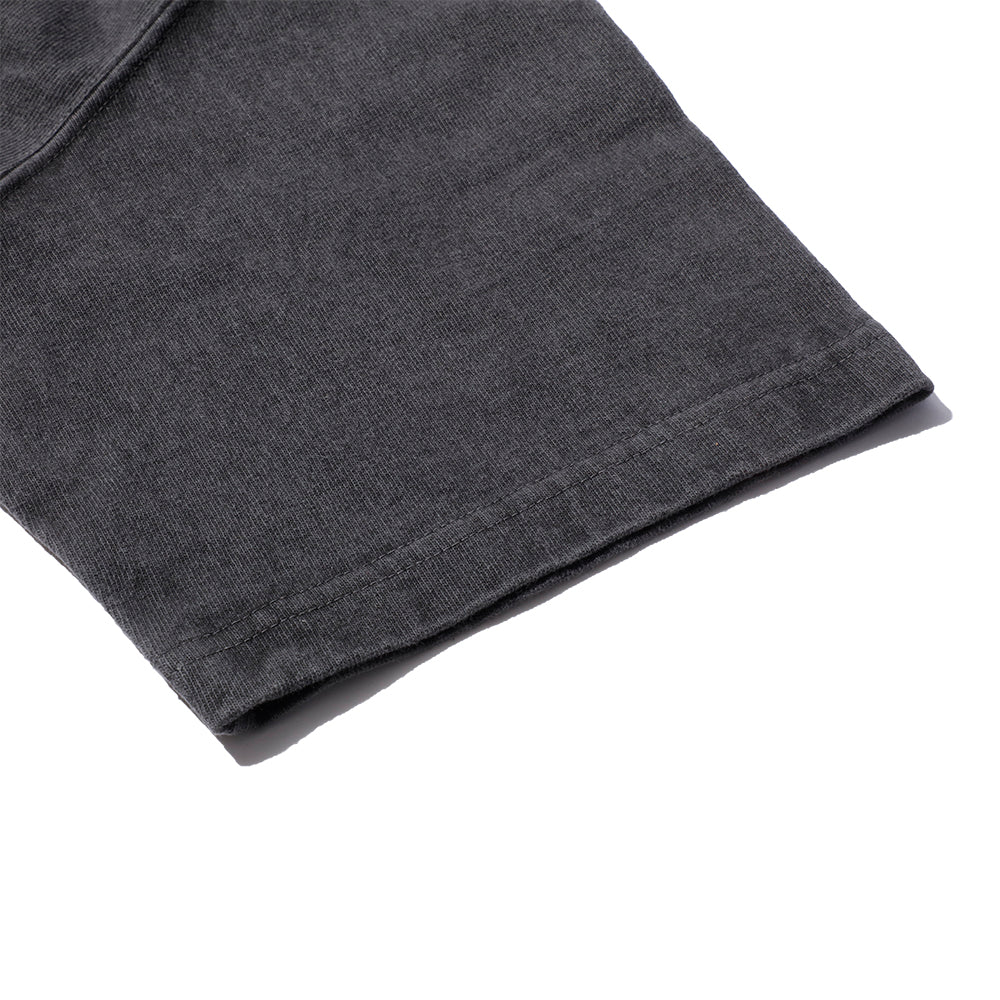 Pherrow's Heavyweight Pocket Tee Faded Black-T-Shirt-Clutch Cafe
