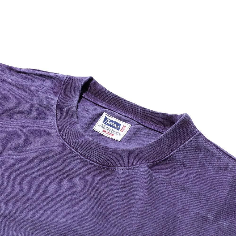 Pherrow's Heavyweight Pocket Tee Faded Purple-T-Shirt-Clutch Cafe