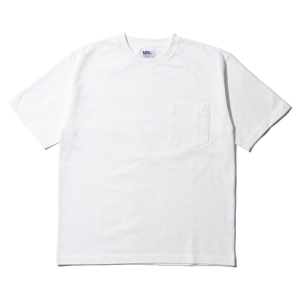 Pherrow's Heavyweight Pocket Tee White-T-Shirt-Clutch Cafe