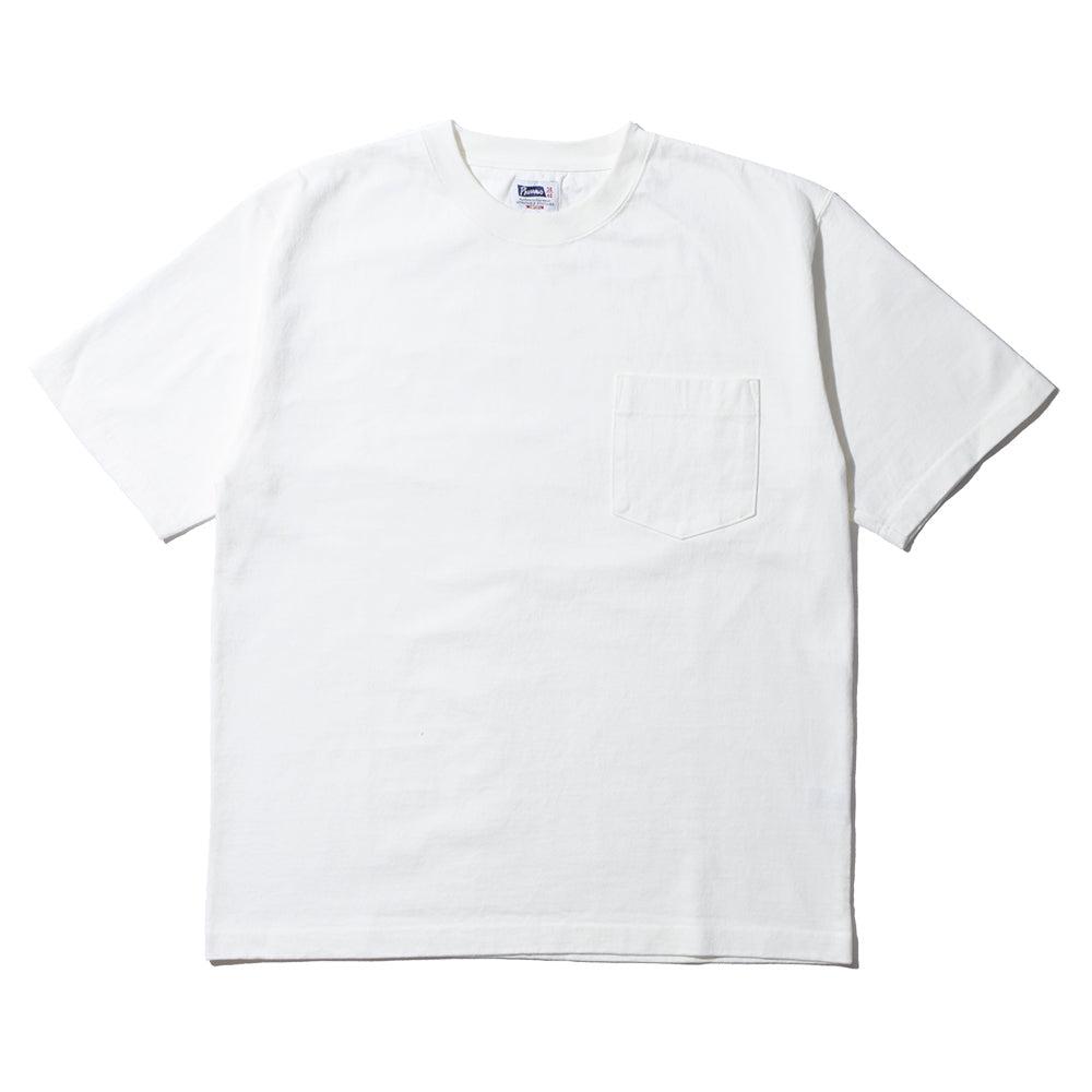 Pherrow's Heavyweight Pocket Tee White-T-Shirt-Clutch Cafe