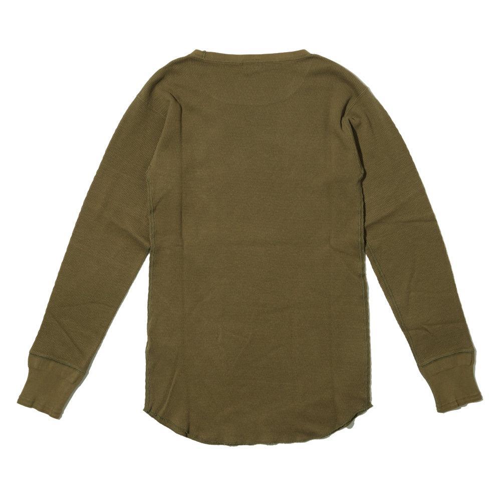 Pherrow's High-Light Thermal Olive-Thermal Knit-Clutch Cafe