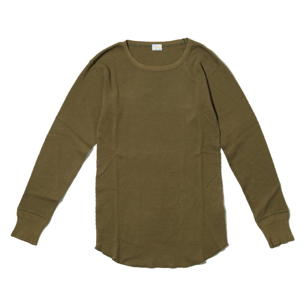 Pherrow's High-Light Thermal Olive-Thermal Knit-Clutch Cafe