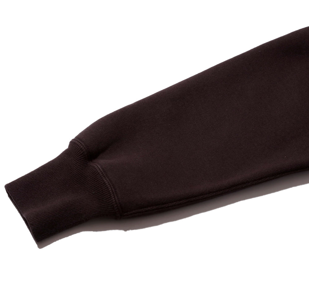 Pherrow's Loopwheel Hooded Sweatshirt Black-Hooded Sweatshirt-Clutch Cafe