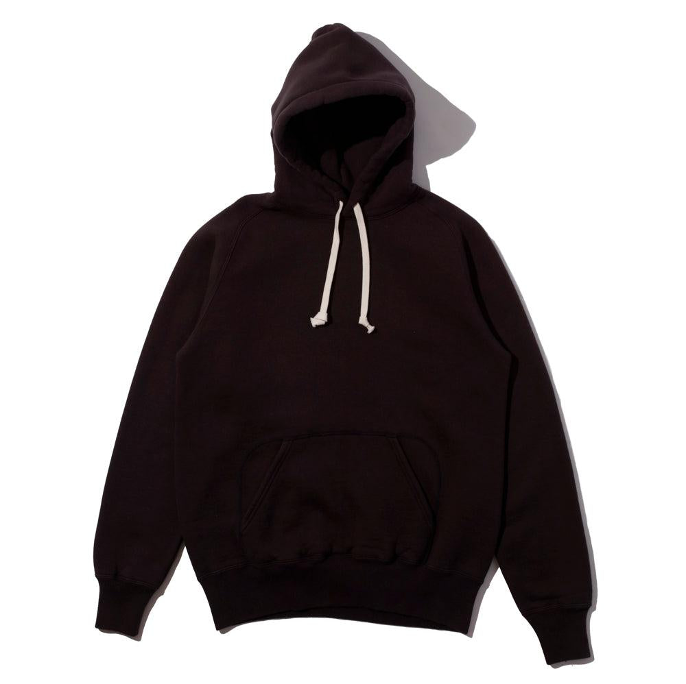 Pherrow's Loopwheel Hooded Sweatshirt Black-Hooded Sweatshirt-Clutch Cafe
