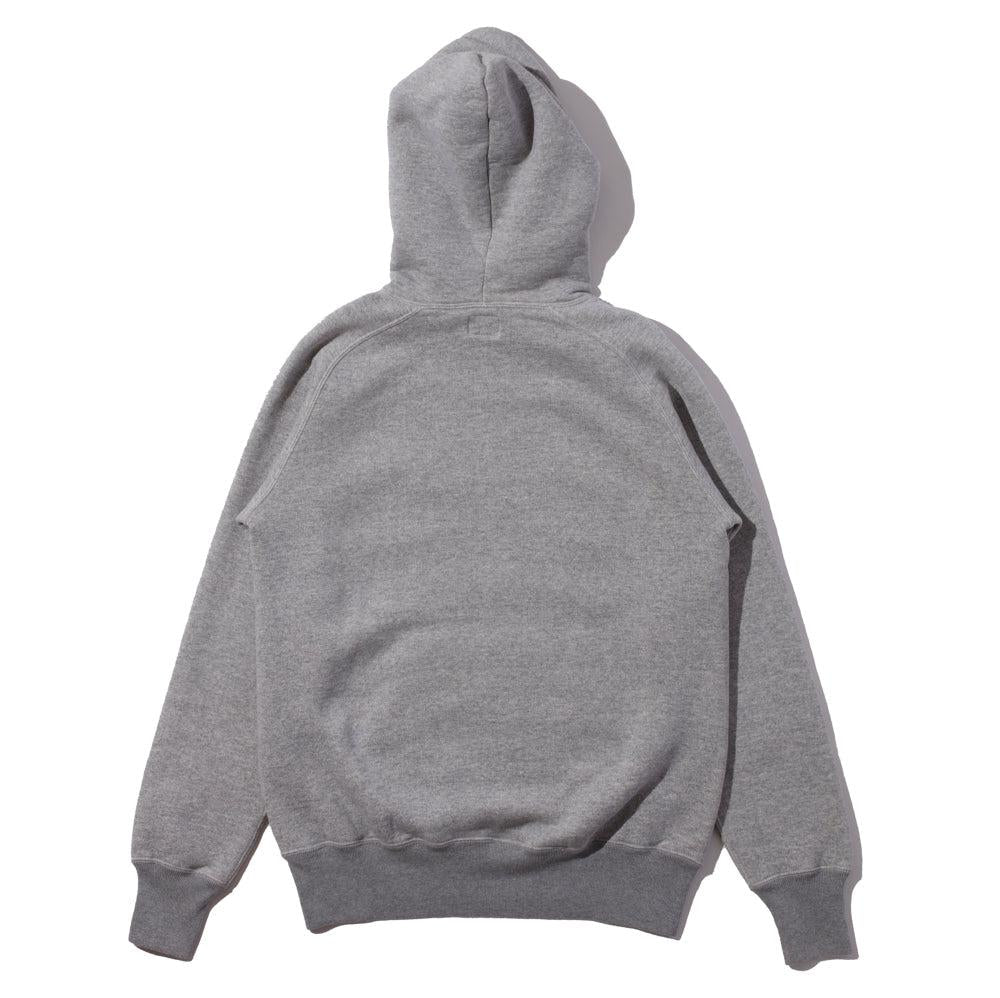 Pherrow's Loopwheel Hooded Sweatshirt Heather Grey-Hooded Sweatshirt-Clutch Cafe