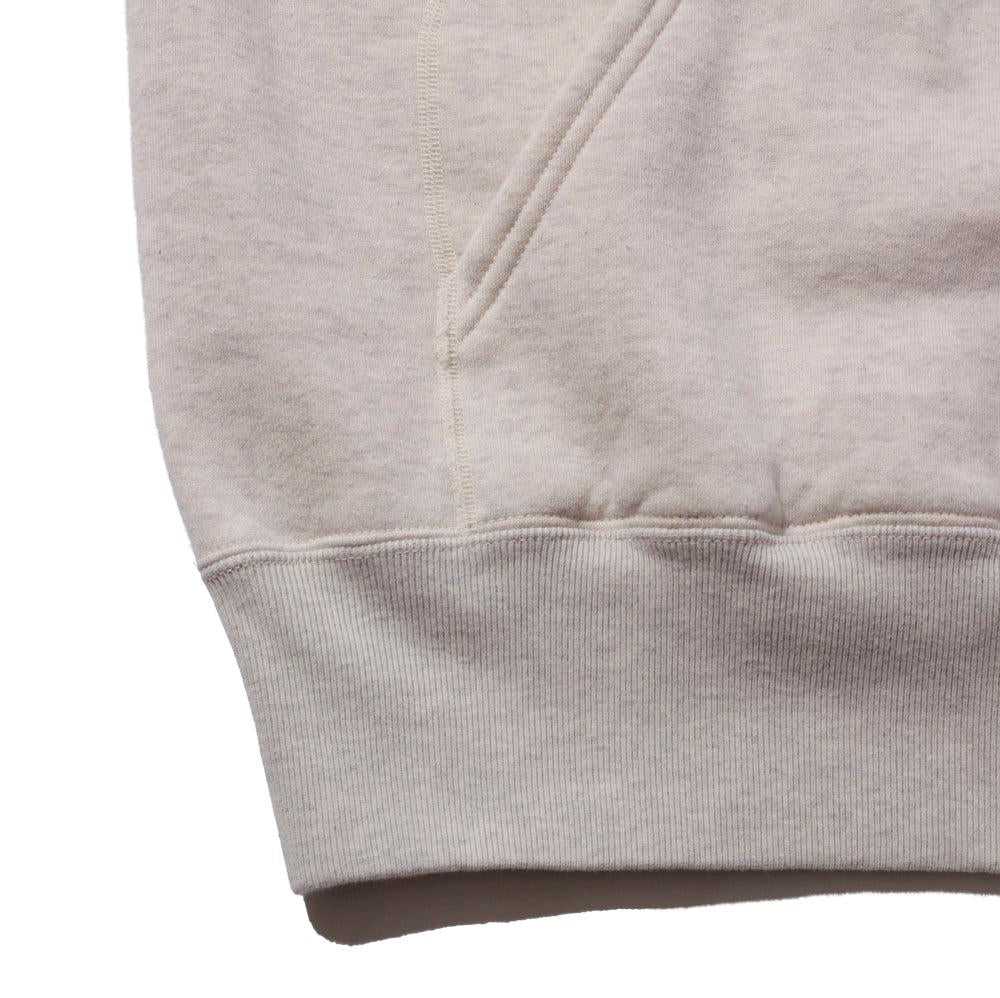 Pherrow's Loopwheel Hooded Sweatshirt Oatmeal-Hooded Sweatshirt-Clutch Cafe