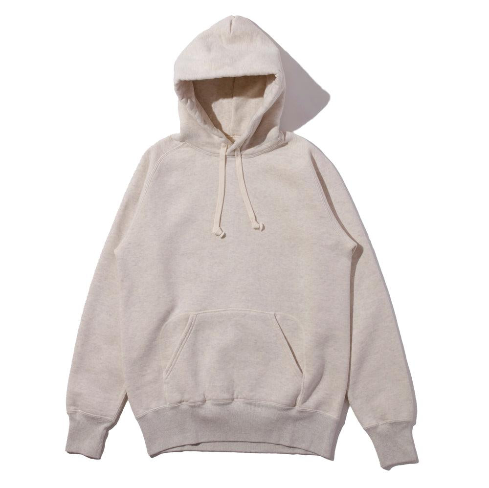 Pherrow's Loopwheel Hooded Sweatshirt Oatmeal-Hooded Sweatshirt-Clutch Cafe