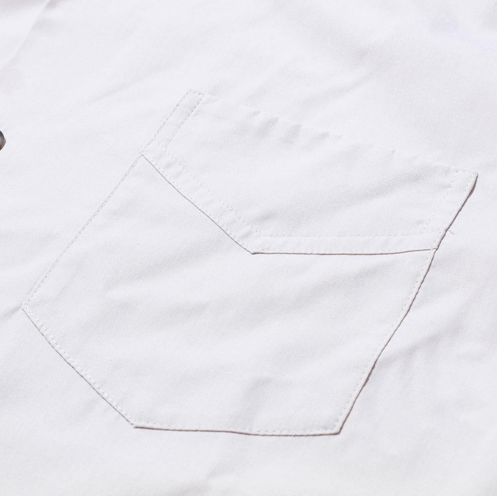 Pherrow's Open Collar Shirt Light Grey-Shirt-Clutch Cafe
