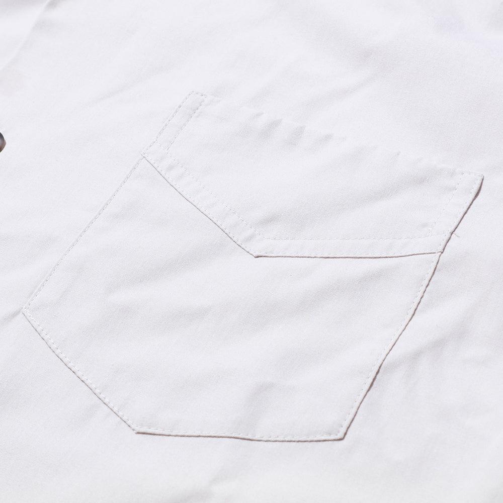 Pherrow's Open Collar Shirt Light Grey-Shirt-Clutch Cafe