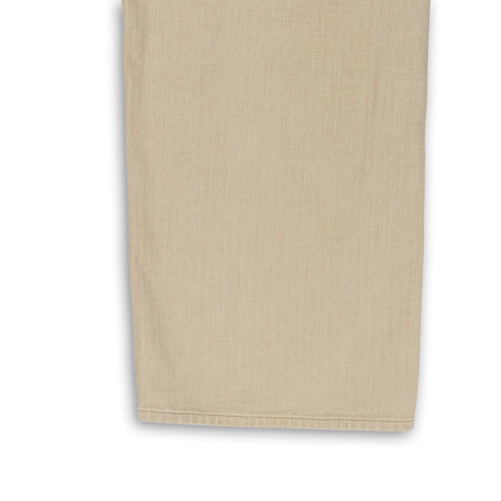 Pherrow's PUP-H HBT Fatigue Pants Beige-Trousers-Clutch Cafe