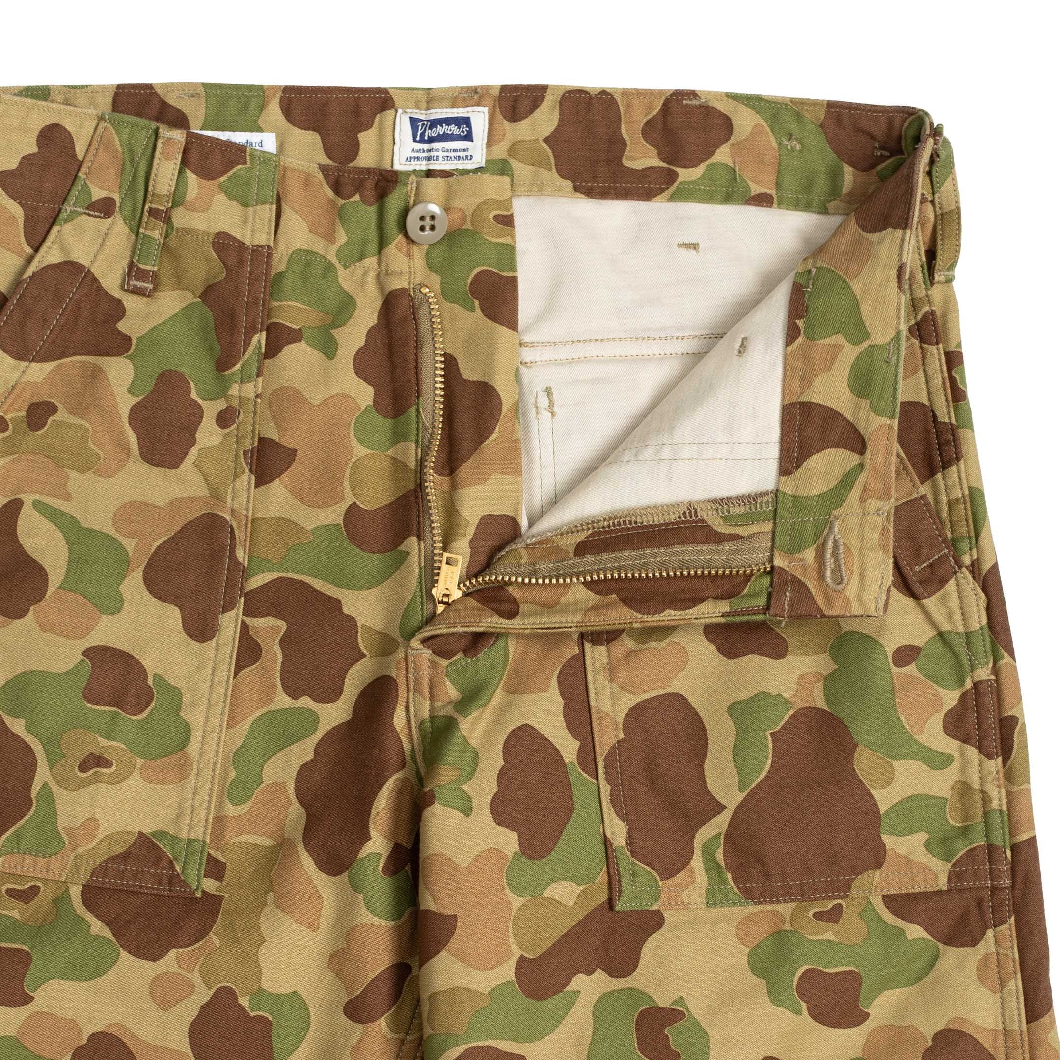 Pherrow's PUP1 Baker Pants Hunter Camo-Trousers-Clutch Cafe