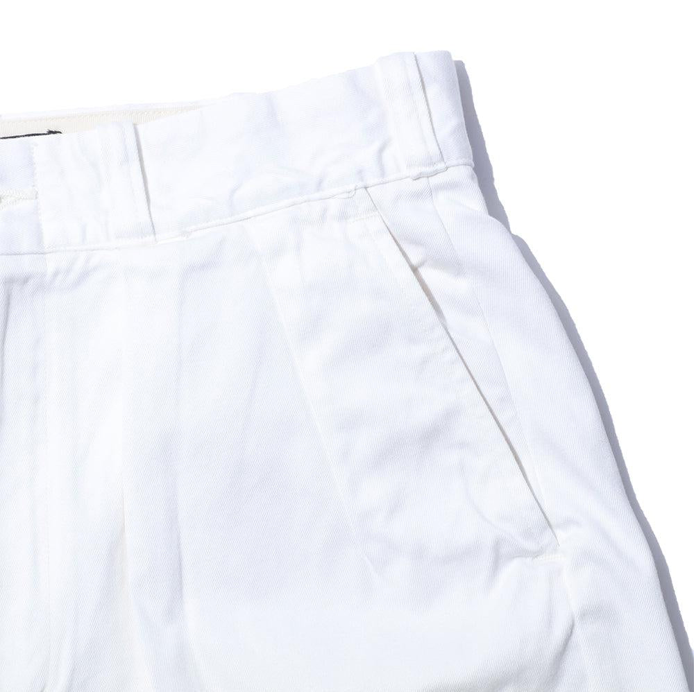 Pherrow's Pleated Shorts Off White-Shorts-Clutch Cafe