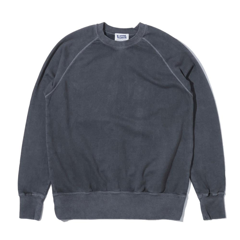 Pherrow's Raglan Sleeve Sweatshirt Faded Black-Sweatshirt-Clutch Cafe