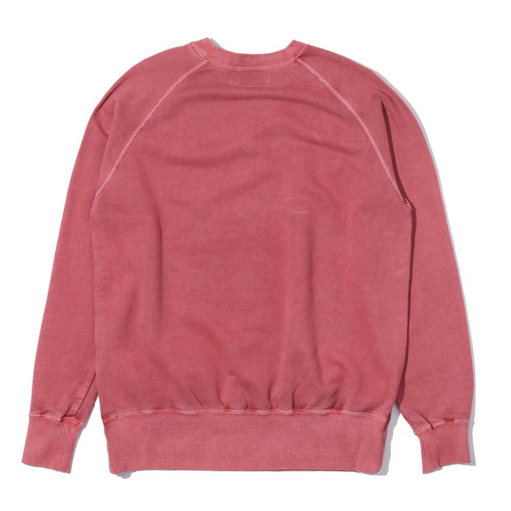 Pherrow's Raglan Sleeve Sweatshirt Faded Red-Sweatshirt-Clutch Cafe