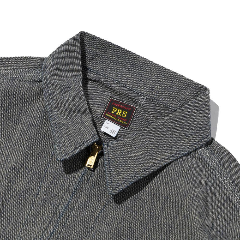 Pherrow's Sports Jacket Indigo Pin Check-Jacket-Clutch Cafe