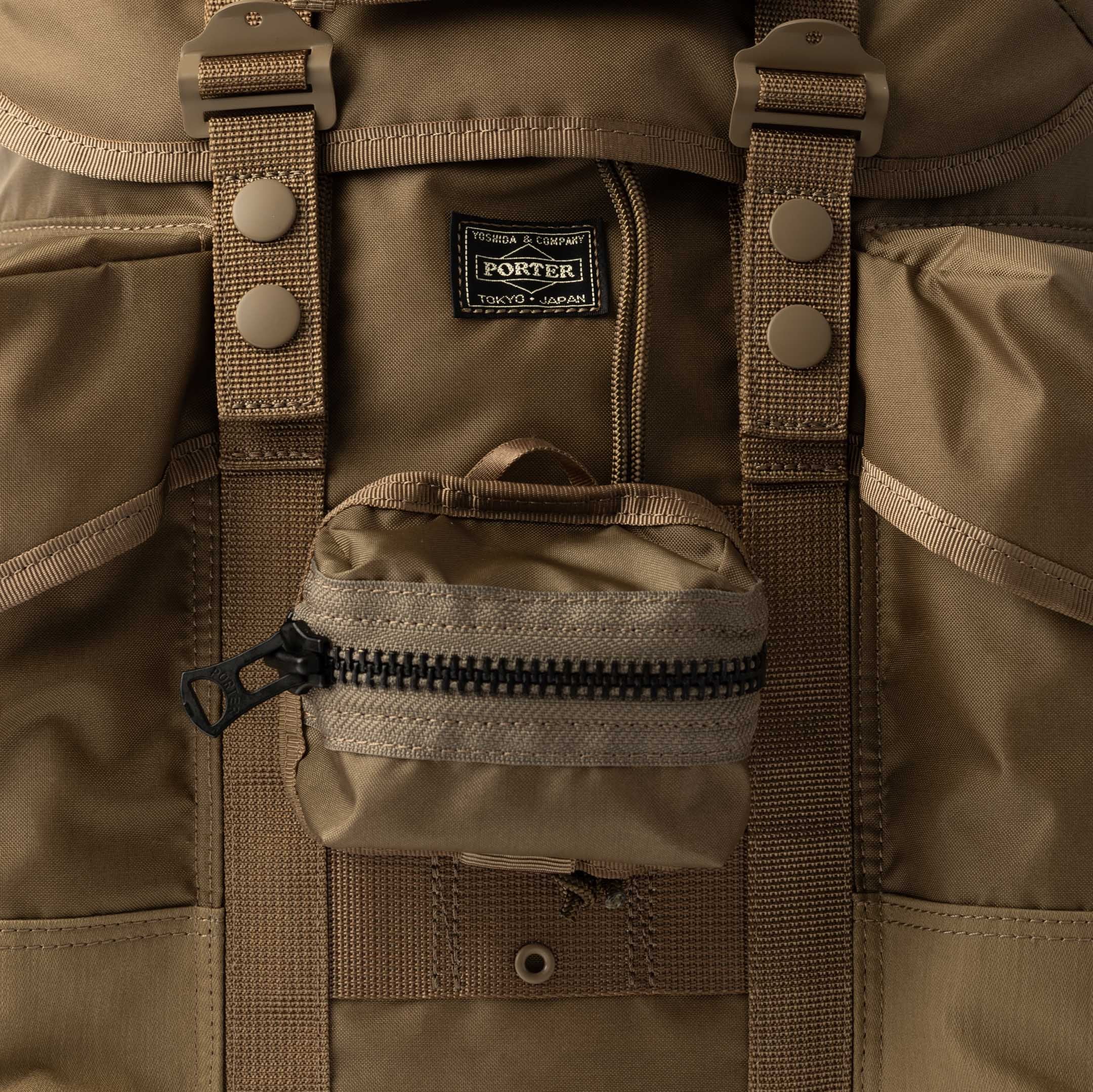 Porter Yoshida & Co All Alice Pack With Pouches Beige-Bag-Clutch Cafe