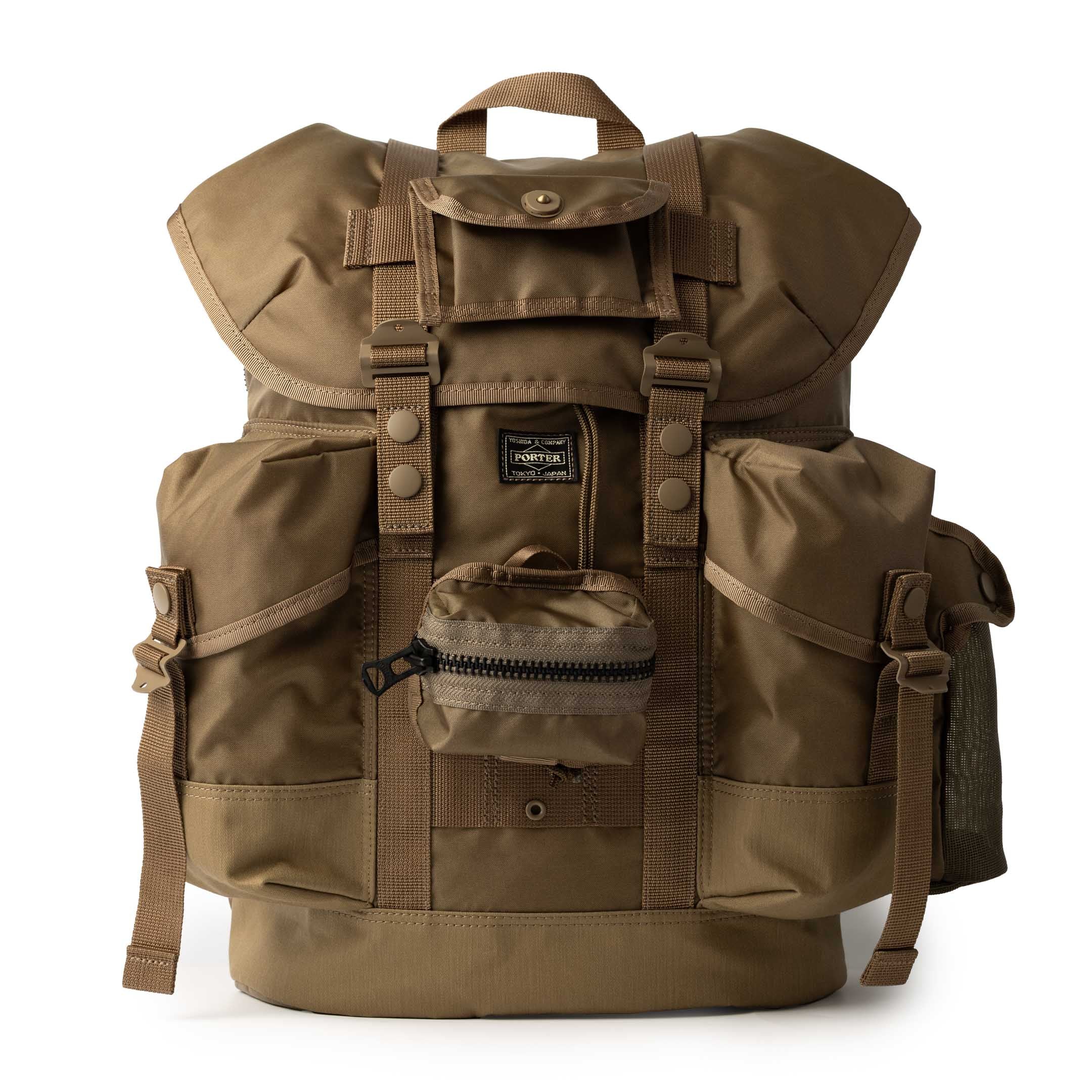 Porter Yoshida & Co All Alice Pack With Pouches Beige-Bag-Clutch Cafe