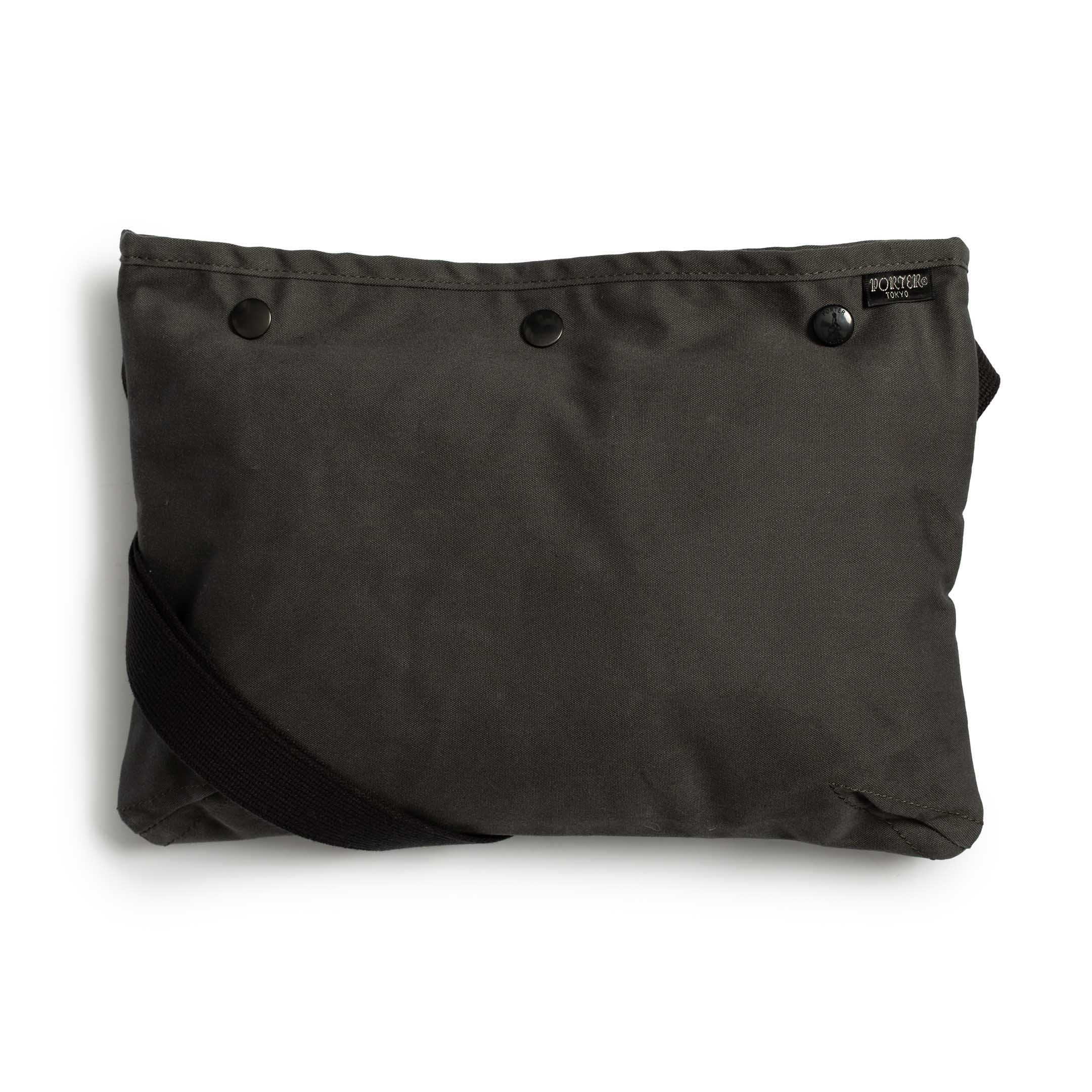 Porter Yoshida & Co Coppi Sacoche Grey-Bag-Clutch Cafe