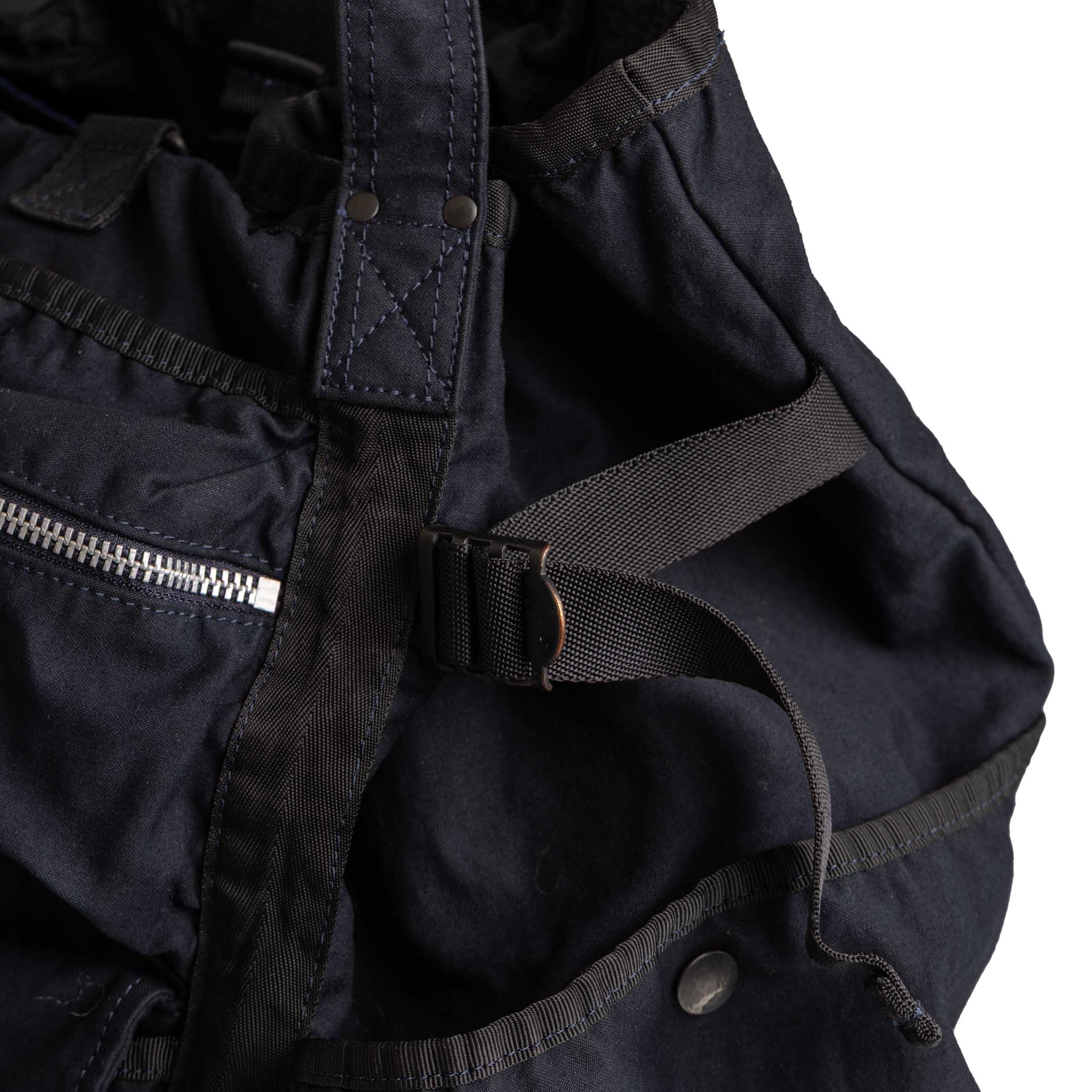 Porter Yoshida & Co Crag 2Way Rucksack Navy-Bag-Clutch Cafe