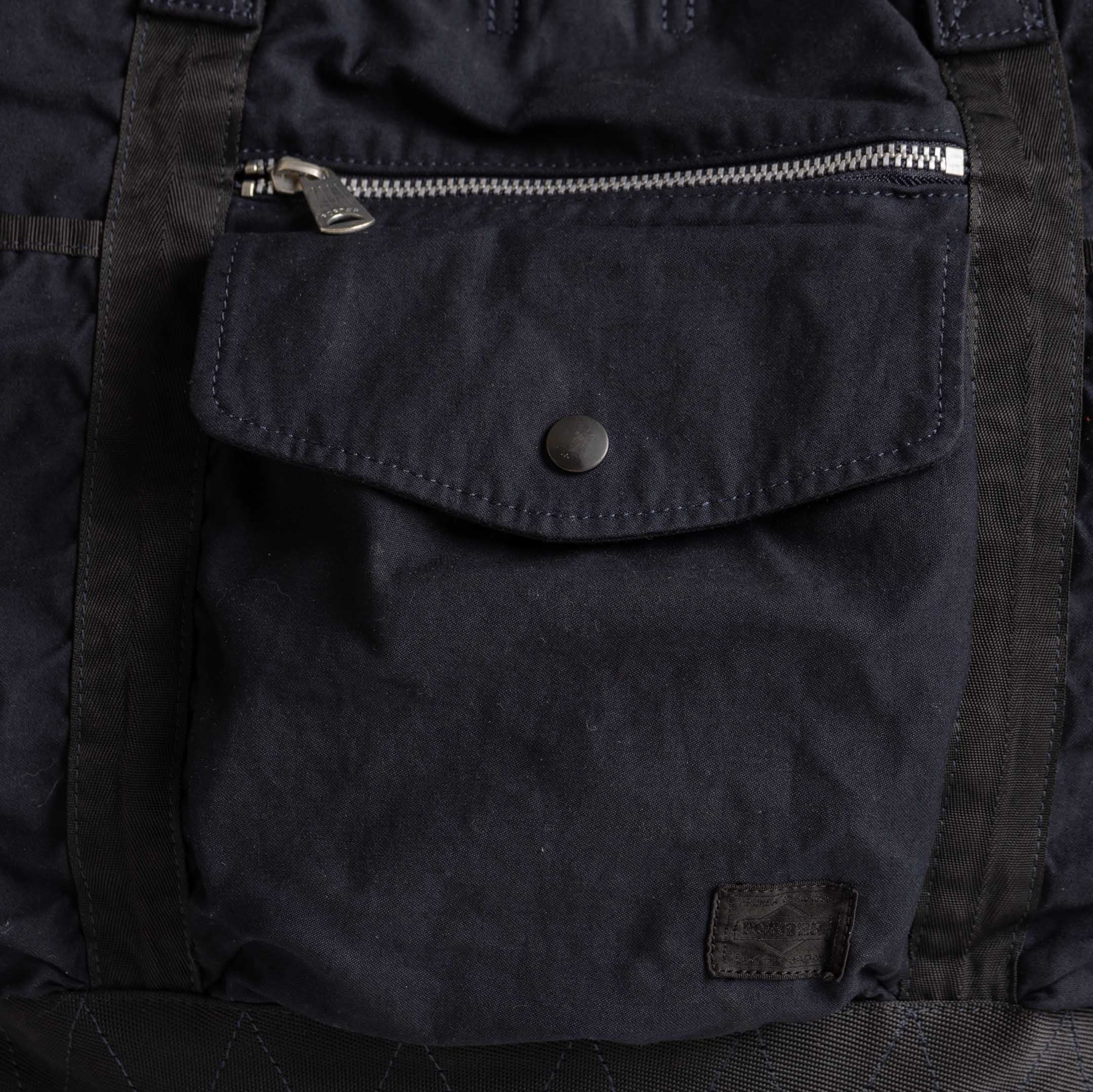 Porter Yoshida & Co Crag Tote Bag Navy-Tote Bag-Clutch Cafe
