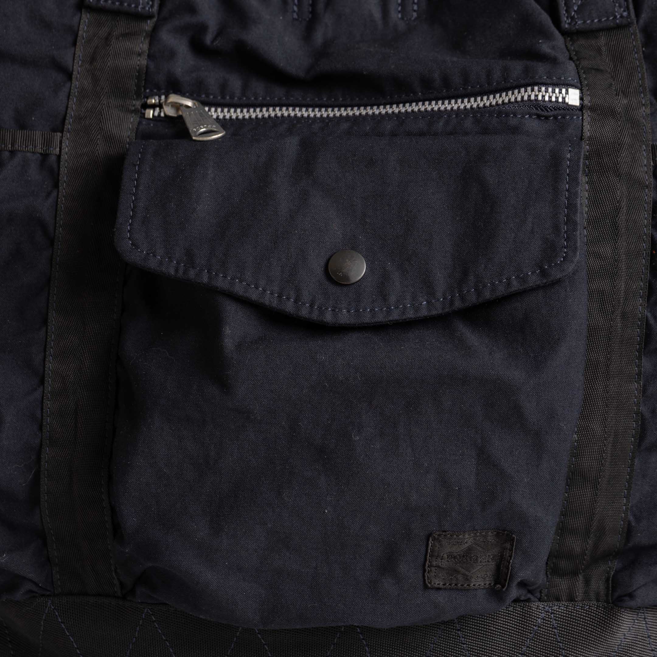 Porter Yoshida & Co Crag Tote Bag Navy-Tote Bag-Clutch Cafe